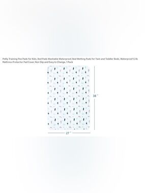 Washable Waterproof Pads 3-pack